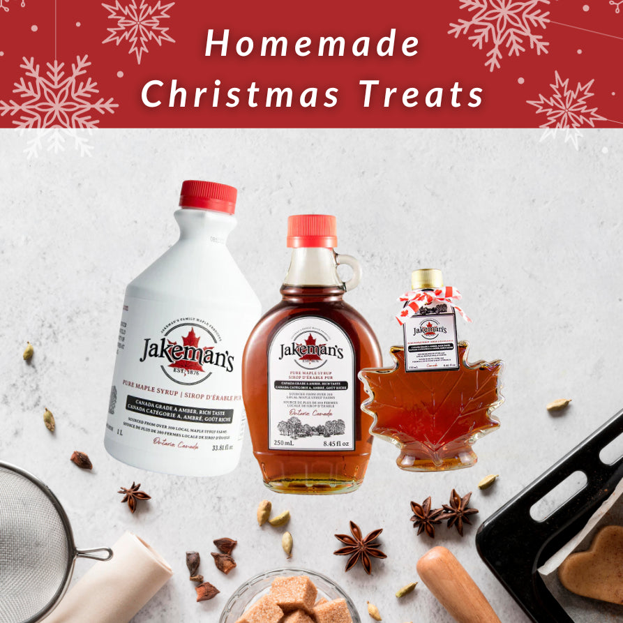 Homemade Christmas Treats with Maple Syrup