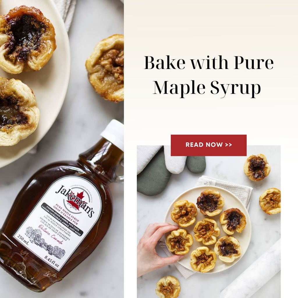 Bake with Pure Maple Syrup