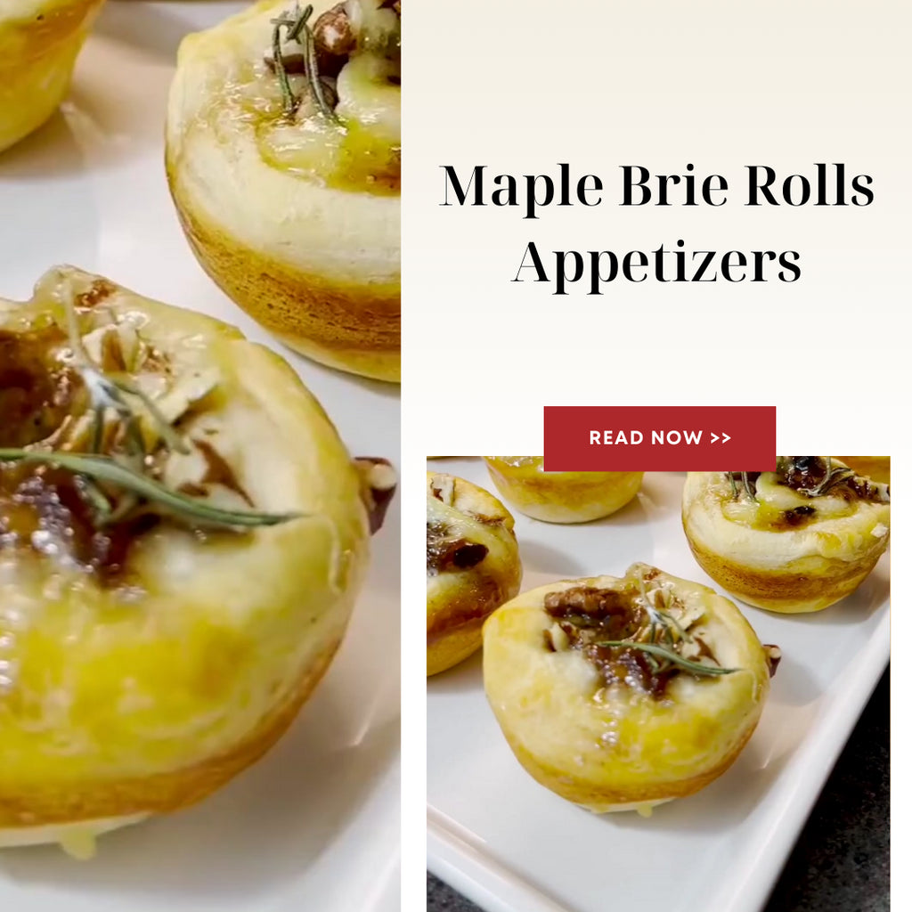 Jakeman’s Maple Brie Rolls Appetizers