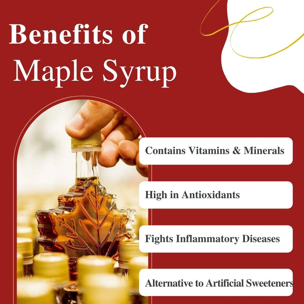 5 health benefits of maple syrup