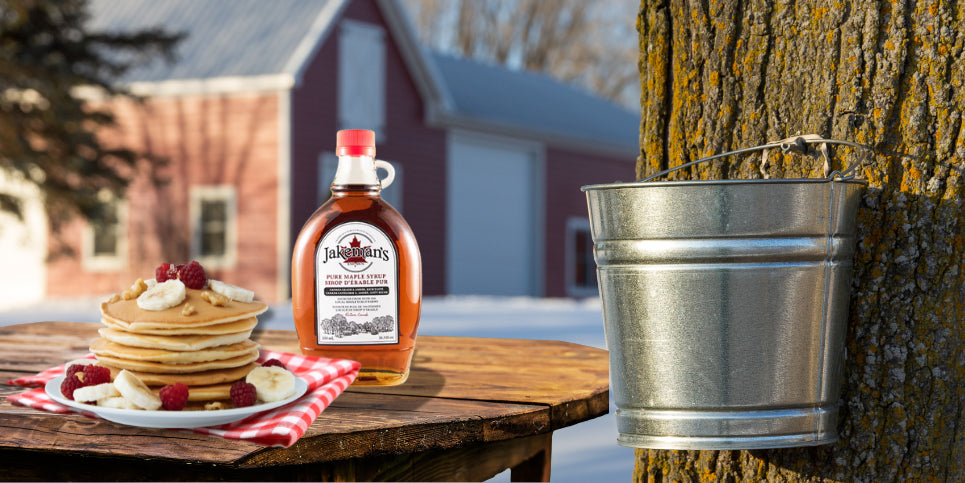 Jakeman’s Maple Syrup – 100% pure, sustainably sourced maple syrup crafted through over 140 years of tradition, using time-honored methods and partnerships with 200+ local farms