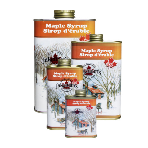 Jakeman's Pure Maple Syrup - Rustic, 100ml - 1L