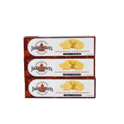 Jakeman's Maple Leaf Sugar 35g - 70g x 3