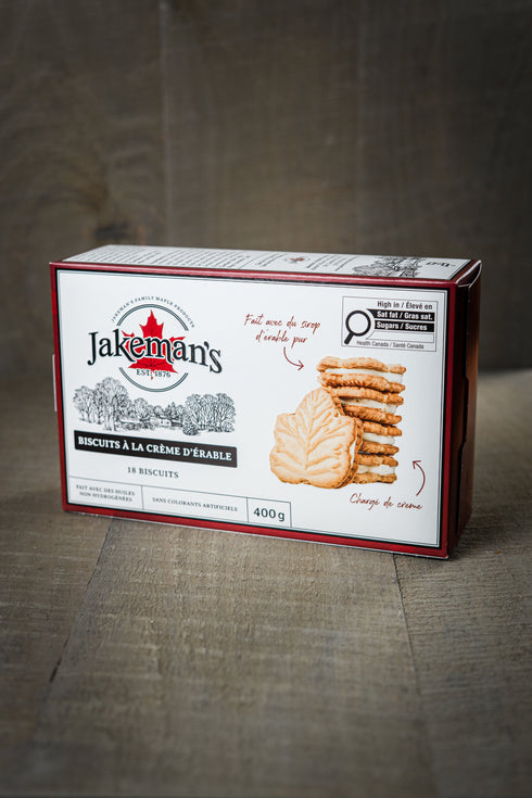 Jakeman’s Maple Cream Cookies, 400g