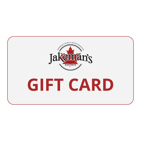 Jakeman's Gift Card - Jakeman's Maple Syrup