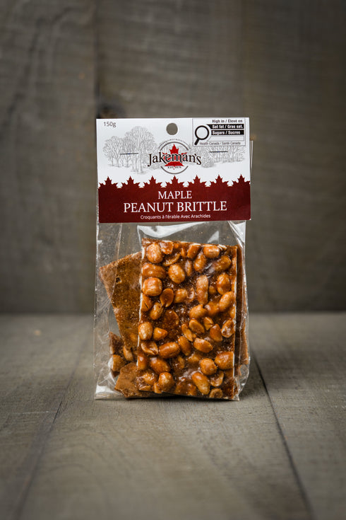 Jakeman’s Maple Peanut Brittle-Sweets