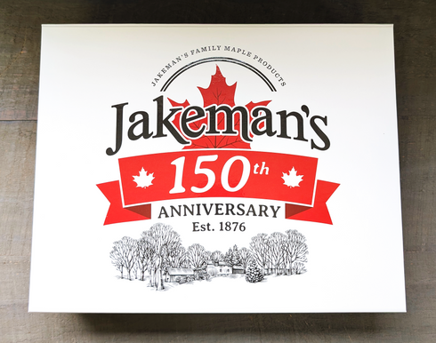 Jakeman’s 150th Anniversary Maple Crunch & Sweet Sampler Gift Box