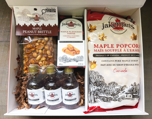 Jakeman’s 150th Anniversary Maple Crunch & Sweet Sampler Gift Box