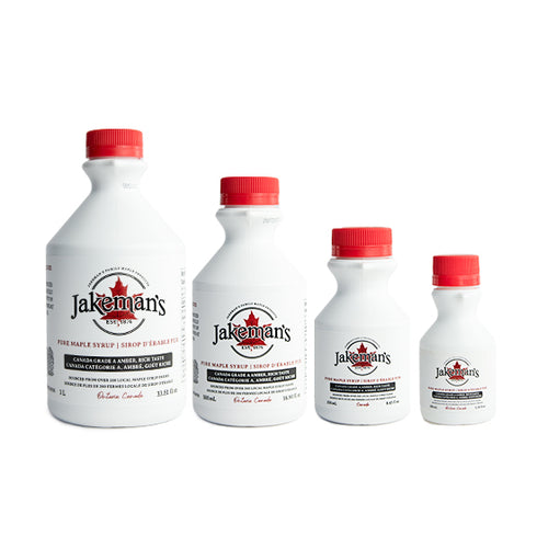 Jakeman's Pure Maple Syrup - Plastic Jugs 100ml- 1L - Jakeman's Maple Syrup