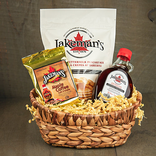 Good Morning - Gift Basket - Jakeman's Maple Syrup