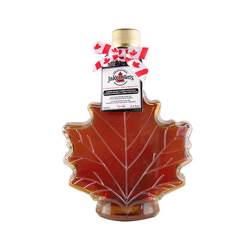 Jakeman's Pure Maple Syrup - Autumn Leaf Glass, 50ml - 500ml - Jakeman's Maple Syrup