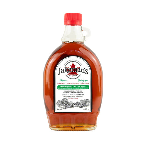 Jakeman's Organic Maple Syrup - 250ml, 370ml, 500ml - Jakeman's Maple Syrup