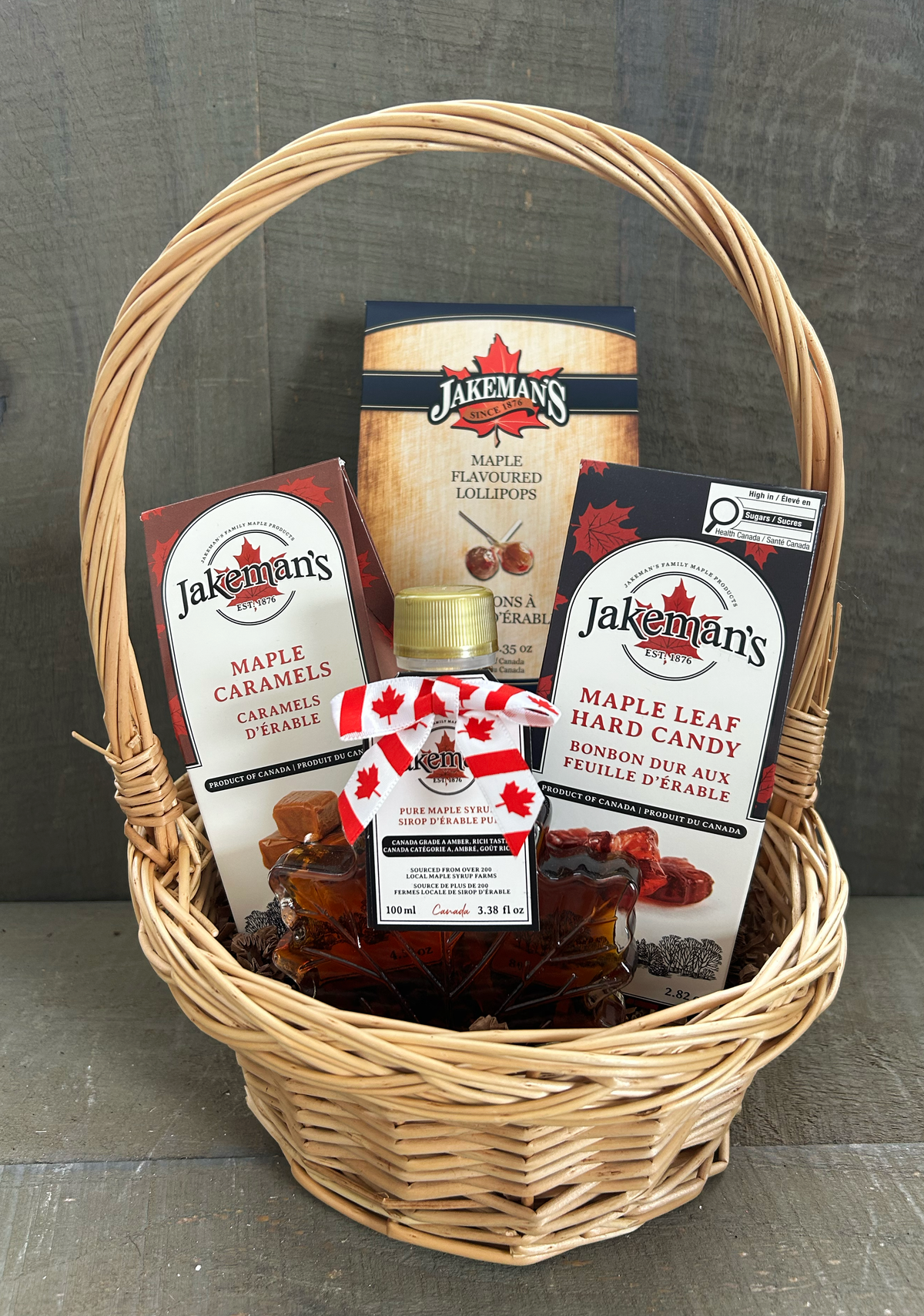 Jakeman's Maple Syrup Maple Bliss Gift Basket